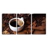 Quadro canvas 68x126 xícara entre grãos e chocolate - 2