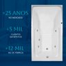 Banheira Retangular Toronto com Hidro - 220v - 5