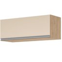Ver imagem 6 de Cozinha Modulada Milla 6 Peças Amendoa Off White Puxador Aluminio Ii