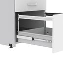 Ver imagem 3 de Arquivo para Pasta Suspensa com Chave 4 Gavetas Linha P25 Pandin Cinza