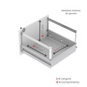 Ver imagem 6 de Arquivo para Pasta Suspensa com Chave 4 Gavetas Linha P25 Pandin Cinza