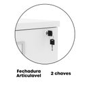 Ver mais imagens de Arquivo para Pasta Suspensa com Chave 4 Gavetas Linha P25 Pandin Cinza