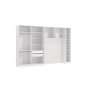 Ver imagem 3 de Quarto Modular Kappesberg Adapt Branco/nogueira 5 Peças 349cm