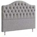 Ver imagem 4 de Cabeceira para Cama Box Queen 160cm Balence Linho Cinza - Sallar Home
