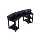 Ver imagem 1 de Mesa Computador Casal Gamer Me4167 Preto Azul Tecno Mobili