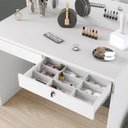 Ver imagem 4 de Penteadeira Camarim Capricho Jcm Movelaria Branco