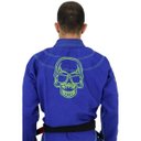Ver imagem 3 de Kimono Jiu-Jitsu Adulto Kvra Shadow - Azul - A4