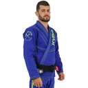 Ver imagem 2 de Kimono Jiu-Jitsu Adulto Kvra Shadow - Azul - A4