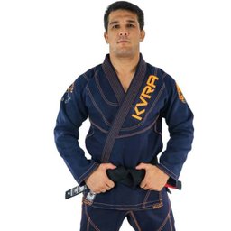 Kimono Jiu-Jitsu Adulto Kvra Shadow - Azul Marinho - A1 - 2