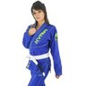 Kimono Jiu-Jitsu Feminino Kvra Shadow - Azul - F0 - 2