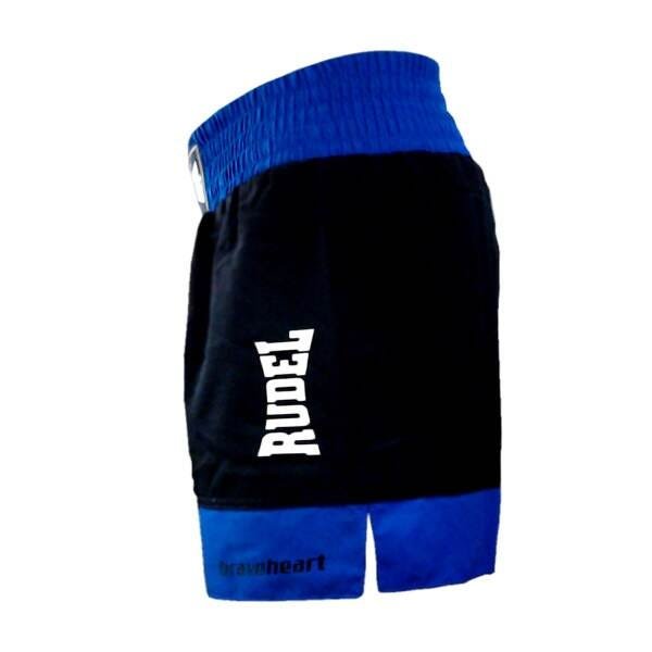 Short Rudel Thai Boxing MF - Azul - 40 - 3