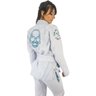 Kimono Jiu-Jitsu Feminino Kvra Shadow - Branco - F4 - 3