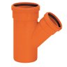 Juncao de Reducao Simples Para Esgoto Silentium 100 X 50 Mm Amanco - 2
