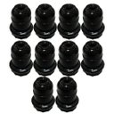 Ver imagem 1 de Kit 10 Soquete E-27 Abajur Plastico Preto