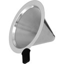 Ver imagem 2 de Kanne Cafeteira com Filtro 14x15x11cm 400ml Borosilicato Transp