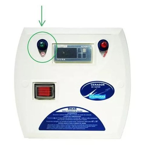 Sinal Indicador Led Verde para Quadro de Comando Sodramar So008341