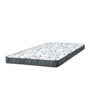 Ver imagem 3 de Cama Box Bipartido Casal Preto + Colchão Espuma D23 138x188x8