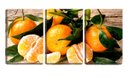 Ver imagem 1 de Quadro canvas 68x126 gomos amarelos de tangerinas