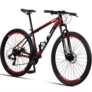 Bicicleta 29 Gt Sprint Mx7 24v Alumínio Mtb Preto+vermelho