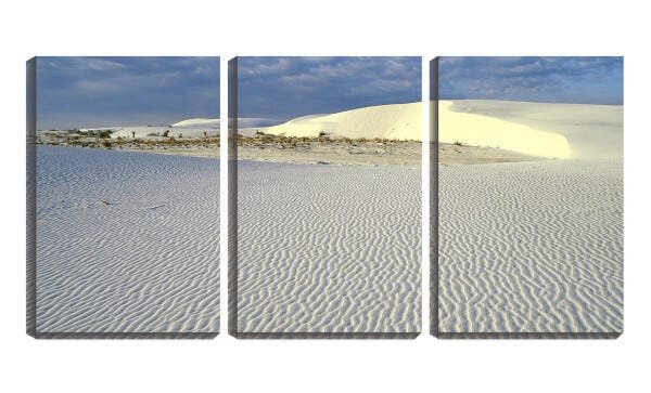 Quadro canvas 68x126 ondulações na areia - 1
