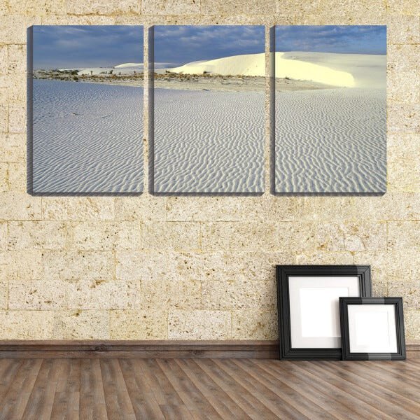 Quadro canvas 68x126 ondulações na areia - 2