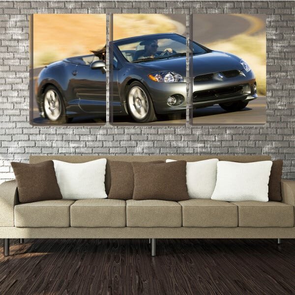Quadro canvas 68x126 passeios de conversível - 2