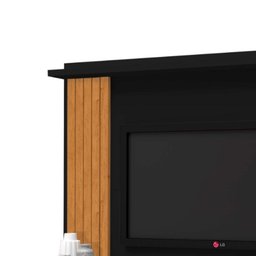 Painel Para TV até 52 Polegadas Intense Ripado com Prateleira - Móvebrinque - 3