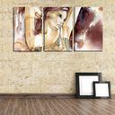 Ver imagem 2 de Quadro canvas 68x126 rabiscos arte aquarela