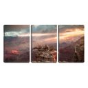 Ver imagem 1 de Quadro canvas 68x126 árvore em cima da montanha