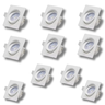 Kit 10 Spot de Led 5w Branco Quente 3000k Quadrado Direcionável Bivolt 110v/220v Embutir - 1