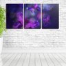 Quadro canvas 68x126 diversas borboletas violetas - 2
