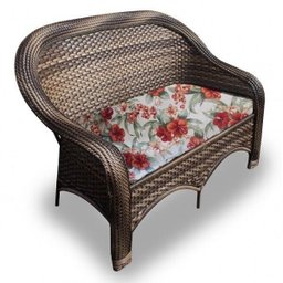 Conjunto Caribe 2 Poltronas + Sofá + Mesa Oval - Gamboa Bege - 2