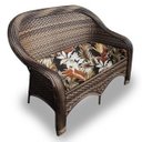 Ver imagem 2 de Conjunto Caribe 2 Poltronas + Sofá + Mesa Oval - Riviera