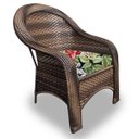 Ver imagem 3 de Conjunto Caribe 2 Poltronas + Sofá + Mesa Oval - Saquarema