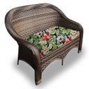 Ver imagem 2 de Conjunto Caribe 2 Poltronas + Sofá + Mesa Oval - Saquarema