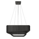 Ver imagem 1 de Pendente Doble Quadrado 60cm - 5 Luzes Adrilustres Preto