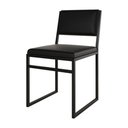 Ver imagem 3 de Kit 6 Cadeiras de Jantar Industrial Isa Assento Corino Preto