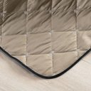 Ver imagem 6 de Kit Cobre Leito Dupla Face Casal Queen Bordado Renove Hipercal 400 Fios:cáqui