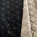 Ver imagem 5 de Kit Cobre Leito Dupla Face Casal Queen Bordado Renove Hipercal 400 Fios:cáqui