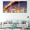 Ver imagem 2 de Quadro canvas 68x126 arco de ponte antiga