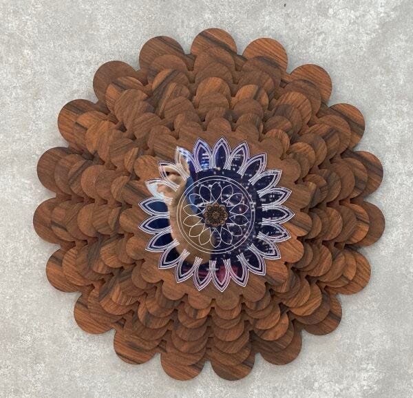 Mandala Decorativa Ambiente Sala Quarto 85x85 38160 - 4