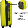 Mala de Viagem de Rodinha Abs Media 23kg Rígida Cor:amarelo - 7