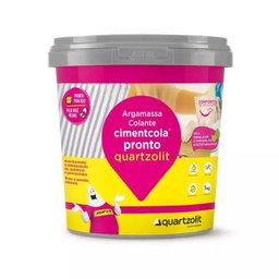 Kit 2 Cimento Cola Pronto Pratico Cimentcola 1kg Quartzolit - 2
