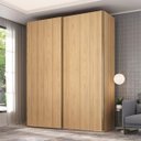 Ver imagem 1 de Guarda Roupa Veneto em Mdf 183x230cm 2 Portas 3 Gavetas Olmo 1001