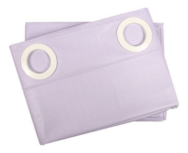 Cortina para Quarto de Casal ou Sala Tamanho 2,20 x 1,30 Metros Blackout PVC para Varão Normal - - 2
