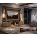 Ver imagem 2 de Estante Tv 65" Com Leds Berlim Multimóveis V3392 Madeirada Madeirado