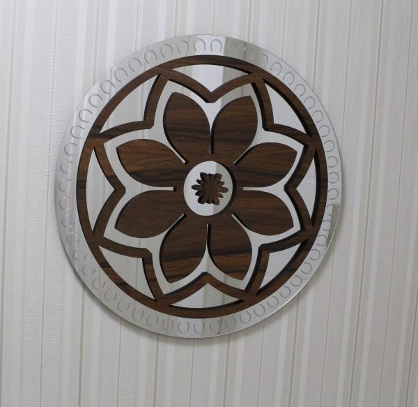 Mandala Decorativa Ambiente Sala Quarto 45x45 38110 - 7
