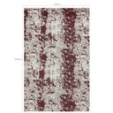Ver imagem 3 de Tapete Mesclado para Sala Vermelho Retangular 200x135cm Jaquard Odessa