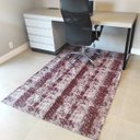 Ver imagem 2 de Tapete Mesclado para Sala Vermelho Retangular 200x135cm Jaquard Odessa