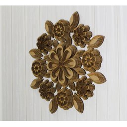 Mandala Decorativa Ambiente Sala Quarto 3d 45x45 38113 - 9
